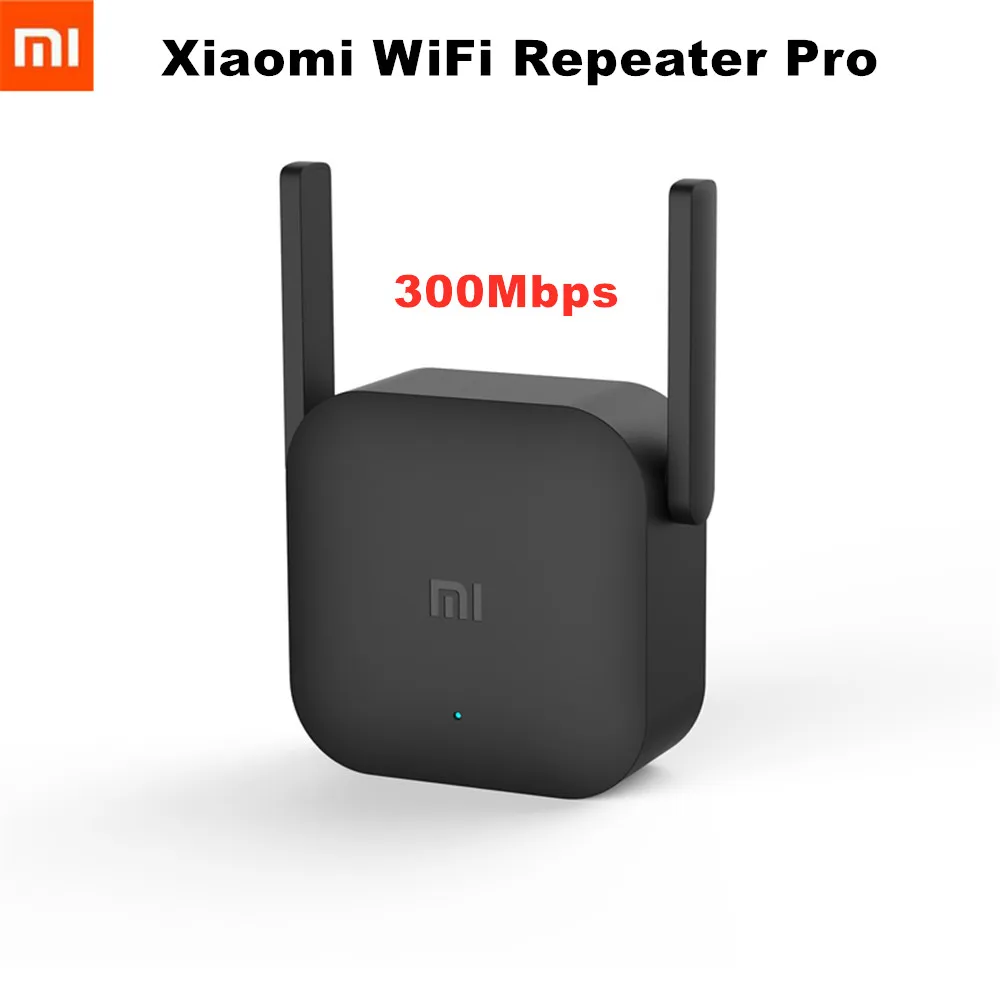 

Xiaomi Mijia WiFi Repeater Pro 300M Mi Amplifier Network Expander Router Power Extender Roteador 2 Antenna for Router Wi-Fi