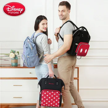 Disney Diaper Bag Backpack USB Bottle Insulation Bags Minnie Mickey Big Capacity Travel Oxford Feeding Baby Care Mummy Nappy Bag
Disney Diaper Bag Backpack USB Bottle Insulation Bags Minnie Mickey Big Capacity Travel Oxford Feeding Baby Care Mummy Nappy Bag