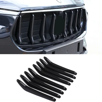 8Pcs Carbon Fiber Front Central Grill Grille Cover Molding Trim for Maserati Levante 2016-2019
8Pcs Carbon Fiber Front Central Grill Grille Cover Molding Trim for Maserati Levante 2016-2019