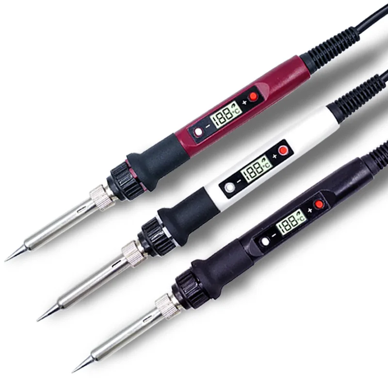 EU US Plug 80W Electric Soldering Iron Temperature Adjustable Welding Solder Iron Rework Station Soldering Iron Accessories
EU US Plug 80W Electric Soldering Iron Temperature Adjustable Welding Solder Iron Rework Station Soldering Iron Accessories