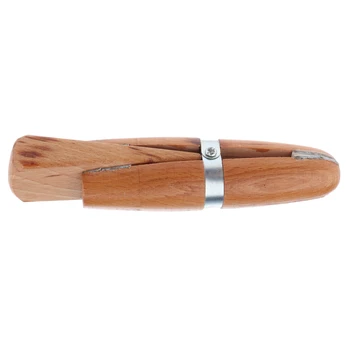 Wooden Jewelers Ring Clamp Wood Wedge Leather Jaws Hand Jewelry Making Tool
Wooden Jewelers Ring Clamp Wood Wedge Leather Jaws Hand Jewelry Making Tool