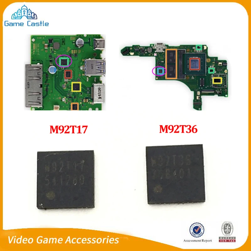 1 шт. 5 потянул M92T36 для nintendo переключатель USB C зарядная зарядка ИС блока питания NS NX
