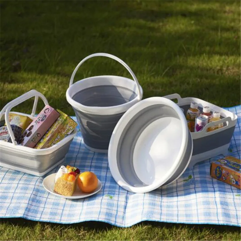 10L Portable Multifunctional Folding Bucket Washbasin Outdoor Camping Collapsible Water Container Fishing Tool
10L Portable Multifunctional Folding Bucket Washbasin Outdoor Camping Collapsible Water Container Fishing Tool
