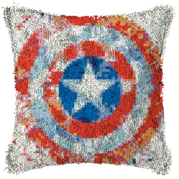 DIY Latch Hook Rug Kits captain Yarn Cushion Carpet Cover Floor Mat 3D Cartoon Flower Sewing Needlework for Adults Kids Gift 
DIY Latch Hook Rug Kits captain Yarn Cushion Carpet Cover Floor Mat 3D Cartoon Flower Sewing Needlework for Adults Kids Gift