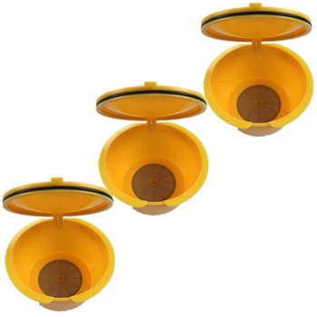 3Pcs/Pack Refillable Coffee Capsule Reusable Capsule for Nescafe Dolce Gusto Fit for Nescafe Coffee Machine Yellow
3Pcs/Pack Refillable Coffee Capsule Reusable Capsule for Nescafe Dolce Gusto Fit for Nescafe Coffee Machine Yellow
