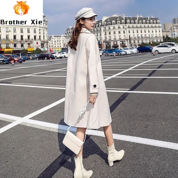2020 New Autumn Winter Woolen Long Coat Warm Turn-down Collar Jacket Outwear Female Elegant Double Breasted Woolen Overcoat
2020 New Autumn Winter Woolen Long Coat Warm Turn-down Collar Jacket Outwear Female Elegant Double Breasted Woolen Overcoat