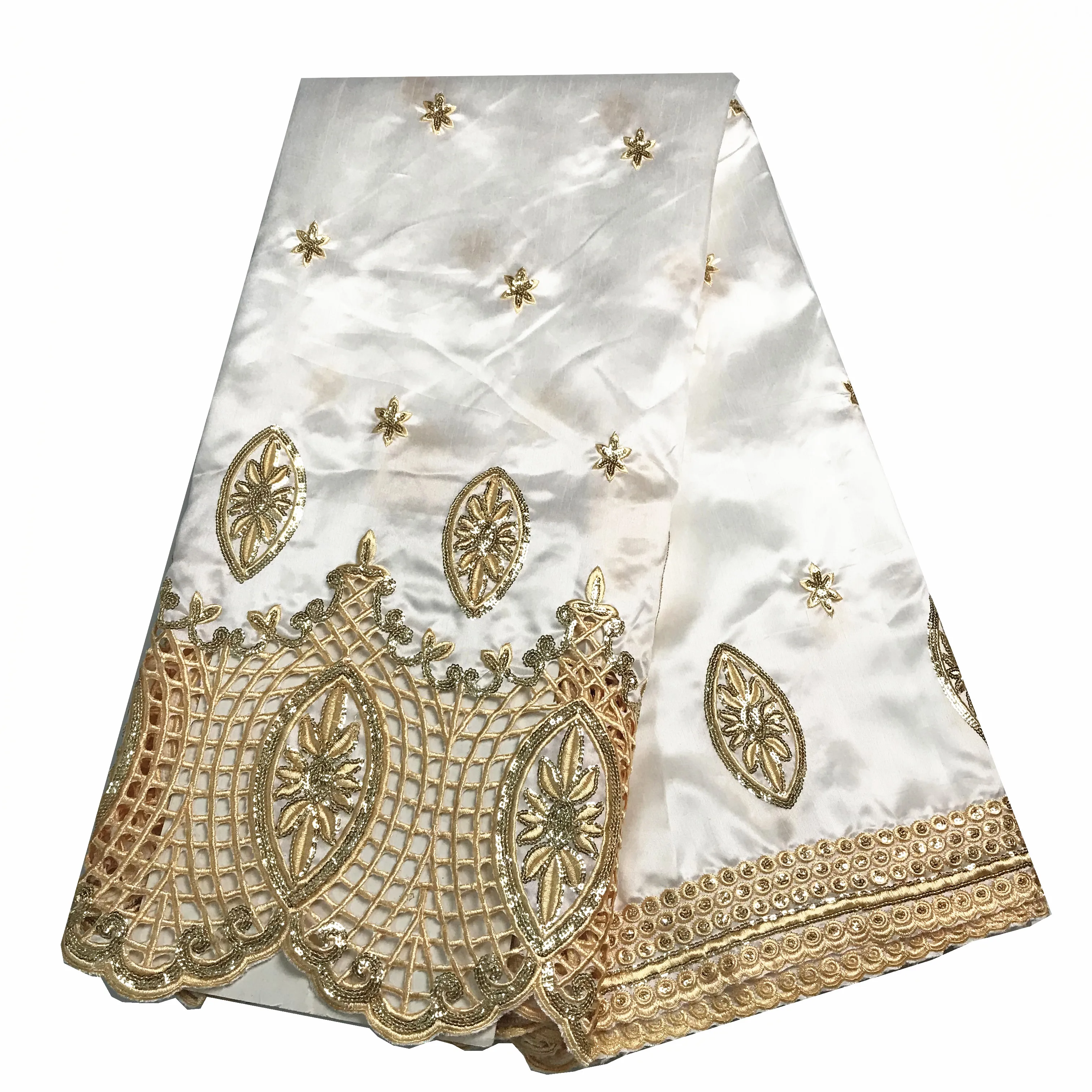 Premium Quality Classic Embroideried Dentelle Design White George Lace African Cotton Mesh Fabric 5 Yards Silk Dress KRL-91822
Premium Quality Classic Embroideried Dentelle Design White George Lace African Cotton Mesh Fabric 5 Yards Silk Dress KRL-91822