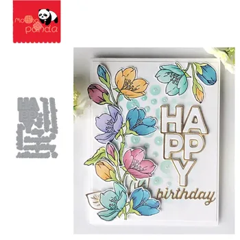 HAPPY WORDS Metal Cutting Dies Scrapbooking Stencil Die Cuts Card Making DIY Decorative Craft Embossing New Dies
HAPPY WORDS Metal Cutting Dies Scrapbooking Stencil Die Cuts Card Making DIY Decorative Craft Embossing New Dies