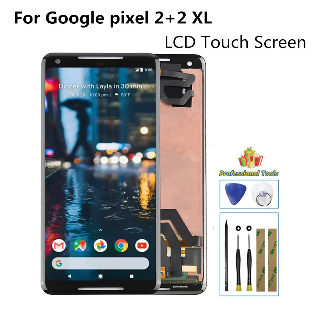 Аксессуары для Google Pixel 2 XL LCD дисплей | Мобильные телефоны и аксессуары