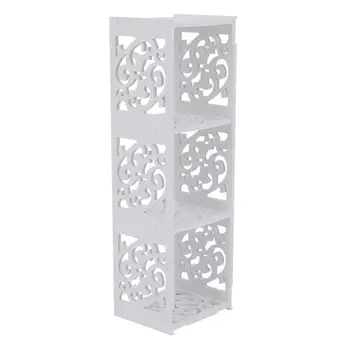 (From Spain) Home Three Grids WPC Hollow Carved Desktop Shelf Bookshelf Bookcase CD/DVD Organizer Display Rack Storage Unit
(From Spain) Home Three Grids WPC Hollow Carved Desktop Shelf Bookshelf Bookcase CD/DVD Organizer Display Rack Storage Unit