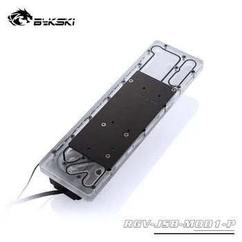 BYKSKI Acrylic Board Water Channel Solution use for JONSBO MOD1 Computer Case for CPU and GPU Block / 3PIN RGB / Combo DDC Pump
