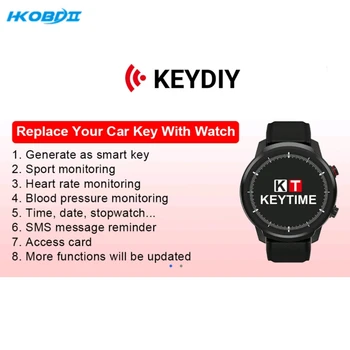 KEYDIY New KD Watch Smart Key Replace Your Car Key with Watch Sport Monitoring Heart Rate Access Card Time Date Stopwatch
KEYDIY New KD Watch Smart Key Replace Your Car Key with Watch Sport Monitoring Heart Rate Access Card Time Date Stopwatch