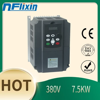380v 7.5kw VFD Variable Frequency Drive Inverter /VFD 3P Input 3P Output CNC spindle Driver spindle speed control for water pump
380v 7.5kw VFD Variable Frequency Drive Inverter /VFD 3P Input 3P Output CNC spindle Driver spindle speed control for water pump