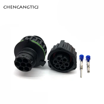 2 sets pcs 7 pin way Tyco Amp 1.5 mm BU-STE KPL CIRCULAR DIN HOUSINGS Male Female Connector 968421-1 967650-1 1718230-1
2 sets pcs 7 pin way Tyco Amp 1.5 mm BU-STE KPL CIRCULAR DIN HOUSINGS Male Female Connector 968421-1 967650-1 1718230-1