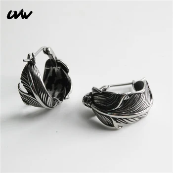 UVW384 2pc Punk Cool Men Women Stainless Steel Vintage Leaves Hoop Earrings Stud Piercing Boho Jewelry Pendienties Brincos Gift
UVW384 2pc Punk Cool Men Women Stainless Steel Vintage Leaves Hoop Earrings Stud Piercing Boho Jewelry Pendienties Brincos Gift