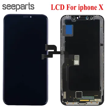 For Apple iPhone X LCD Display Touch Screen Digitizer Assembly For iphone X Phone Parts Screen LCD Display
For Apple iPhone X LCD Display Touch Screen Digitizer Assembly For iphone X Phone Parts Screen LCD Display