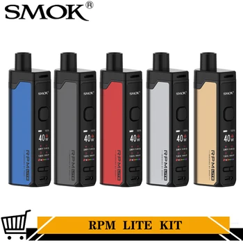 New SMOK RPM LITE KIT Vape 1250mAh 3.2ml RPM Cartridge Mesh 0.4ohm DC 0.8 MTL Coil E Cigarette Vaporizer VS SMOK RPM40 Pod Kit
New SMOK RPM LITE KIT Vape 1250mAh 3.2ml RPM Cartridge Mesh 0.4ohm DC 0.8 MTL Coil E Cigarette Vaporizer VS SMOK RPM40 Pod Kit