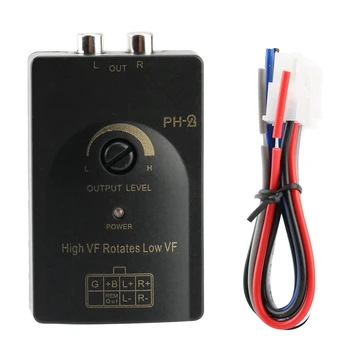 Auto Car RCA Output Stereo Speaker High To Low Level Converter With Delay Function Suitable For Car Stereos Up To 50 Watts
Auto Car RCA Output Stereo Speaker High To Low Level Converter With Delay Function Suitable For Car Stereos Up To 50 Watts