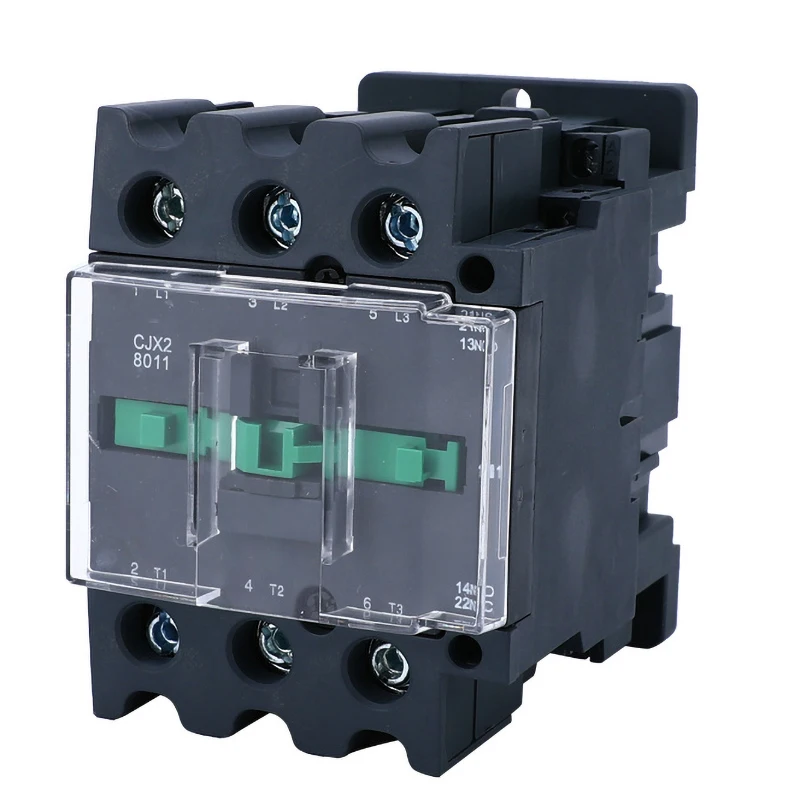 AC Contactors 80A NO NC CJX2 8011 LC1 12V 24V 36V 110V 220V 380V 3 Phase 3 Pole Power Contact Motor Starter Relay Rail Modular
AC Contactors 80A NO NC CJX2 8011 LC1 12V 24V 36V 110V 220V 380V 3 Phase 3 Pole Power Contact Motor Starter Relay Rail Modular