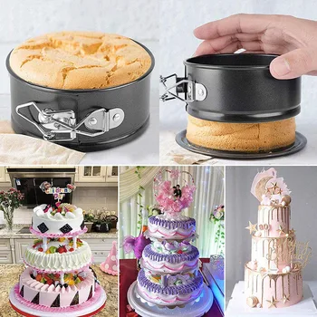 3 Pcs 4/7/9 Inch Non-stick Round Cake Pan Set Leakproof Bakeware Cheesecake Baking Removable Bottom PR Sale
3 Pcs 4/7/9 Inch Non-stick Round Cake Pan Set Leakproof Bakeware Cheesecake Baking Removable Bottom PR Sale
