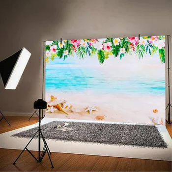 2.4x1.8m/2.1x1.5m/1.5x1m Vinyl Waterproof Photography Background Beach Ocean Flower For Photo Studio Party Children's room Decor
2.4x1.8m/2.1x1.5m/1.5x1m Vinyl Waterproof Photography Background Beach Ocean Flower For Photo Studio Party Children's room Decor
