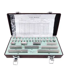 38 Pieces / 32 Pieces Precision Gauge Block Length Measurement Standard Piece Caliper Correction Block Micrometer Gauge Block
38 Pieces / 32 Pieces Precision Gauge Block Length Measurement Standard Piece Caliper Correction Block Micrometer Gauge Block