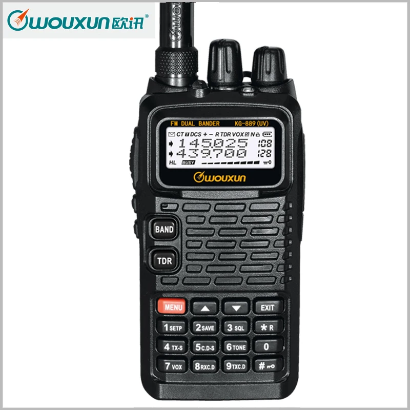 Walkie Talkies Wouxun кг-889 радиостанция VHF/UHF водонепроницаемая Двухдиапазонная