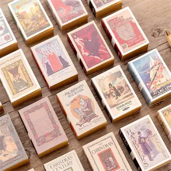 122 sheets Creative Retro Mini Memo Pad Matchbox Notebook Can Tear Sticky Notes Kawaii Stationery Notepad Office School Supplies
122 sheets Creative Retro Mini Memo Pad Matchbox Notebook Can Tear Sticky Notes Kawaii Stationery Notepad Office School Supplies