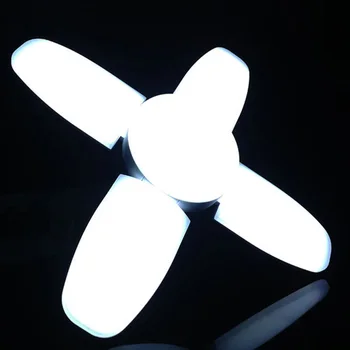 60W 20000LM E27 4+1 Blades LED Garage Light E27 Deformable Shop Ceiling Lamp Angle Adjustable AC85-265V
60W 20000LM E27 4+1 Blades LED Garage Light E27 Deformable Shop Ceiling Lamp Angle Adjustable AC85-265V