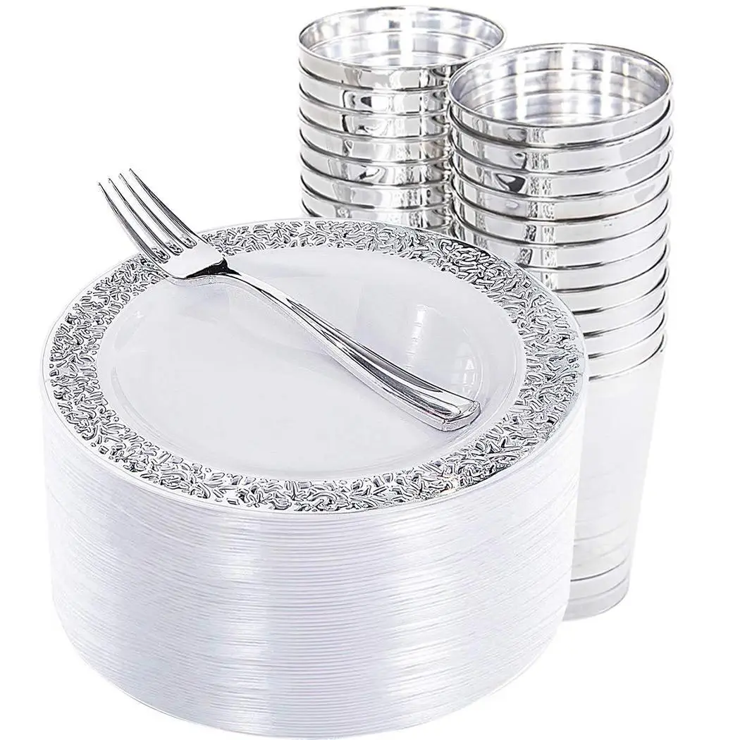 Durable Hollow Wedding Party Disposable Plate Tableware 6pcs x 3pcs x For Gold, Rose Gold, Silver party plate New Year plate
Durable Hollow Wedding Party Disposable Plate Tableware 6pcs x 3pcs x For Gold, Rose Gold, Silver party plate New Year plate