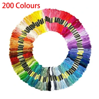 45 150 200 250 300 Coloured Egyptian Cotton Embroidery Cross Stitch Thread Floss For DIY Sewing Skeins Scrapbook Handcraft Tool
45 150 200 250 300 Coloured Egyptian Cotton Embroidery Cross Stitch Thread Floss For DIY Sewing Skeins Scrapbook Handcraft Tool