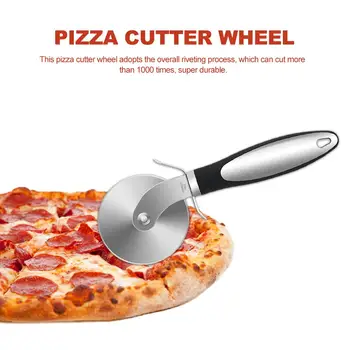 Stainless Steel Pizza Single Wheel Cut Tools Diameter 7.5CM Household Pizza Knife Cake Tools Wheel 
Stainless Steel Pizza Single Wheel Cut Tools Diameter 7.5CM Household Pizza Knife Cake Tools Wheel