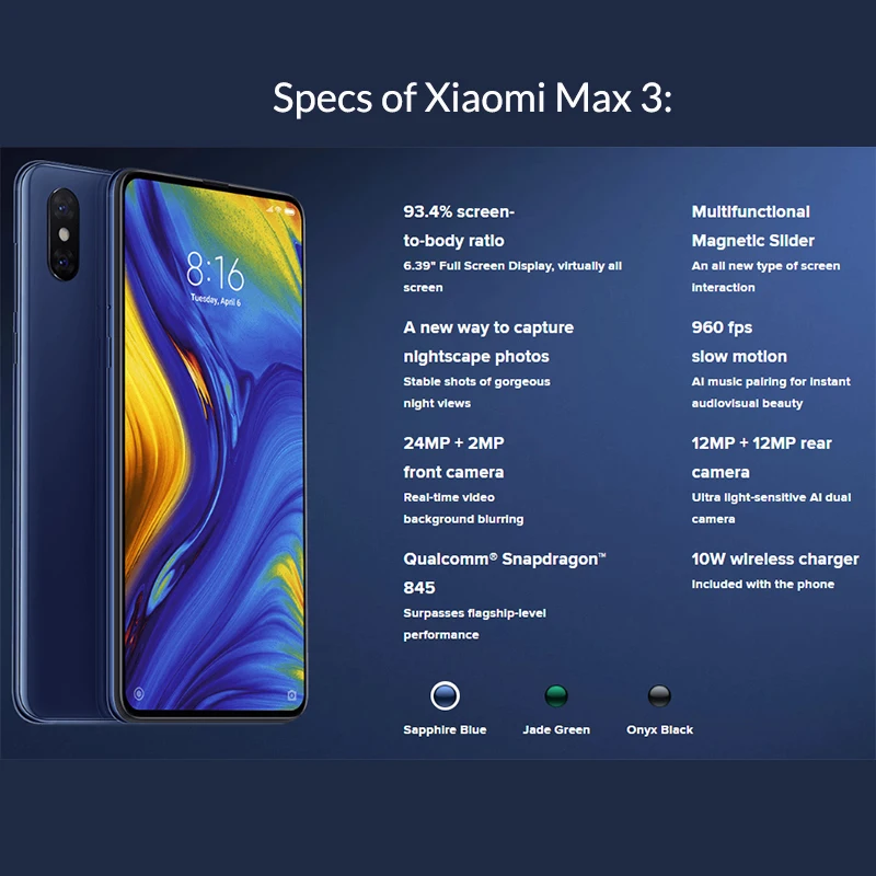 Xiaomi Mi Mix 3 5 G