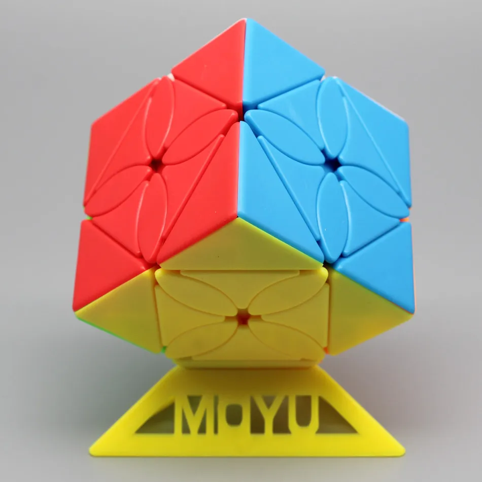 Фото Moyu Meilong Maple Leaves Skew Magic Cube 3x3 twisty Speed Professional Cubo Magico Puzzle Toys For Children Kids Gift | Игрушки и хобби