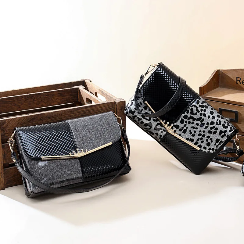 Brand WOMEN'S Bag 2019 Spring And Summer Versatile Patent Leather Handbag Europe And America Glorious Leopord Pattern Shoulder B
Brand WOMEN'S Bag 2019 Spring And Summer Versatile Patent Leather Handbag Europe And America Glorious Leopord Pattern Shoulder B