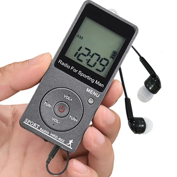 JINSERTA Portable FM/AM Radio Mini Radio Receiver with 1.57" LCD Display FM76-108MHZ,9KHZ/10KHZ Receiver with Stereo Earphone
JINSERTA Portable FM/AM Radio Mini Radio Receiver with 1.57" LCD Display FM76-108MHZ,9KHZ/10KHZ Receiver with Stereo Earphone