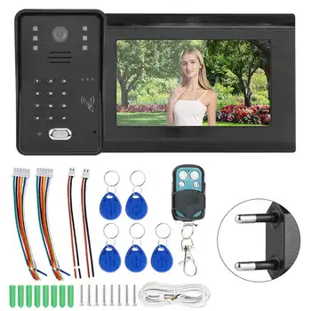 WIFI 7in Video Intercom Doorbell Two-way Intercom Infrared Night Security Video Doorbell Video Door Camera Phone Doorbell
WIFI 7in Video Intercom Doorbell Two-way Intercom Infrared Night Security Video Doorbell Video Door Camera Phone Doorbell