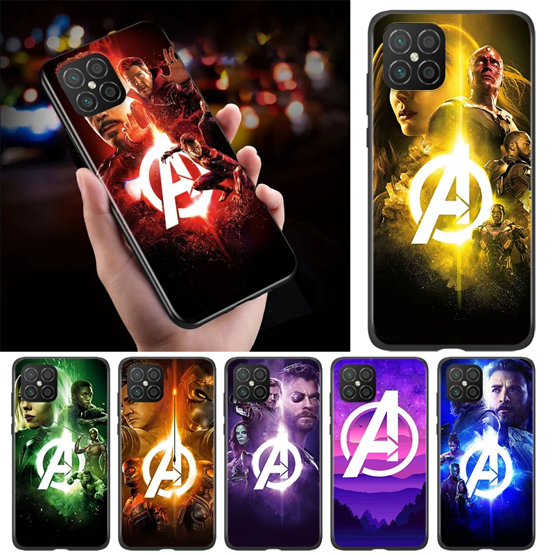 Чехол для телефона с принтом Marvel Мстители Hero Cool Для Huawei Nova 9 8 8i 7 6 5 SE 5G 5i Pro 2 3 Lite 2017