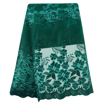 Green Embroidered French Mesh Lace Fabric Latest 2019 Nigerian Lace Fabric High Quality Wedding African Lace Fabric 5 Yards
Green Embroidered French Mesh Lace Fabric Latest 2019 Nigerian Lace Fabric High Quality Wedding African Lace Fabric 5 Yards