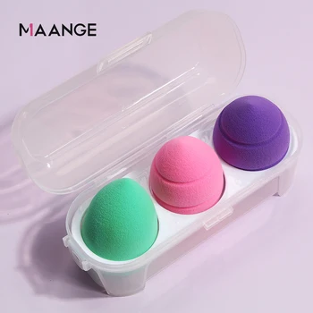 MAANGE 3Pcs Makeup Sponge Professional Cosmetic Puff For Foundation Concealer Cream Make Up Soft Water Sponge Puff Wholesale
MAANGE 3Pcs Makeup Sponge Professional Cosmetic Puff For Foundation Concealer Cream Make Up Soft Water Sponge Puff Wholesale