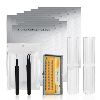 Training Eyelashes kit False Eyelash Extension Grafting Practice Eyelash Sticker Tweezer Tools Set For Eye Lash Graft
Training Eyelashes kit False Eyelash Extension Grafting Practice Eyelash Sticker Tweezer Tools Set For Eye Lash Graft