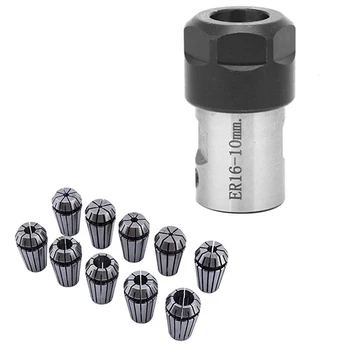10PCS Spring Collet ER16 Collet Chuck Motor Shaft Extension Rod Spindle Collet Lathe Tools Holder Inner 10MM
10PCS Spring Collet ER16 Collet Chuck Motor Shaft Extension Rod Spindle Collet Lathe Tools Holder Inner 10MM