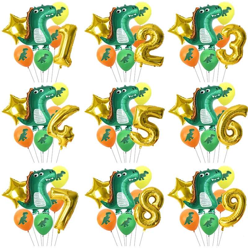 Happy Birthday Balloon Dinosaur Party Air Baloon Globos 1 2 3 4 5 Number Foil Ballons Birthday Party Decoration Kids Baby Shower
Happy Birthday Balloon Dinosaur Party Air Baloon Globos 1 2 3 4 5 Number Foil Ballons Birthday Party Decoration Kids Baby Shower