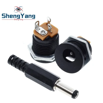 TZT 10Pcs DC-022 5.5-2.1 / 5.5 x 2.1mm DC Power Socket/ DC Connector Panel Mounting DC022
TZT 10Pcs DC-022 5.5-2.1 / 5.5 x 2.1mm DC Power Socket/ DC Connector Panel Mounting DC022
