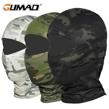 Multicam cp camuflagem balaclava máscara facial completa wargame ciclismo caça do exército da bicicleta capacete militar forro tático airsoft boné(China)