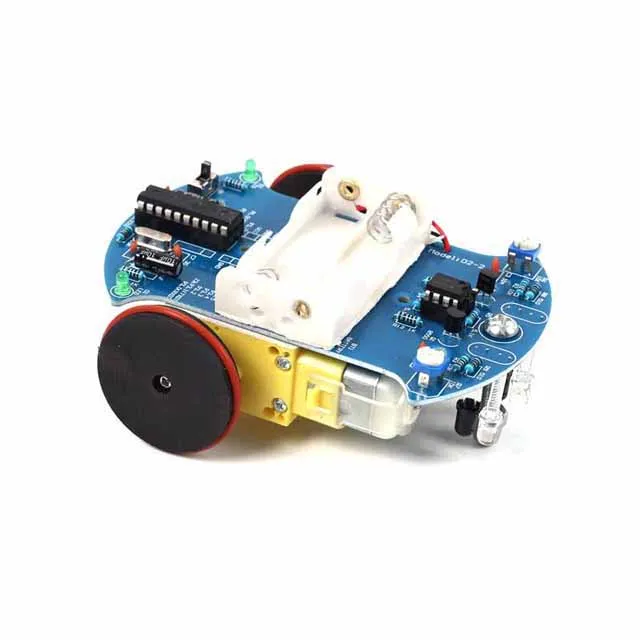 A23-- D2-2 Intelligent Tracking Line Smart Car Suite AT89C2051 51 MCU Electronic Production Patrol Automobile Parts
A23-- D2-2 Intelligent Tracking Line Smart Car Suite AT89C2051 51 MCU Electronic Production Patrol Automobile Parts