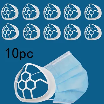10 Pcs 3D Reusable Mask Support Holder Breathing Assist Help Mouth Nose Protective Mask Inner Bracket-Adult Type-White Reusable
10 Pcs 3D Reusable Mask Support Holder Breathing Assist Help Mouth Nose Protective Mask Inner Bracket-Adult Type-White Reusable