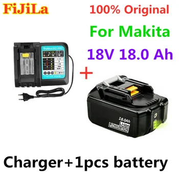 2PCS 18V 18.0Ah Rechargeable Battery 18000mah LiIon Battery Replacement Power Tool Battery for MAKITA BL1860 BL1830+3A Charger
2PCS 18V 18.0Ah Rechargeable Battery 18000mah LiIon Battery Replacement Power Tool Battery for MAKITA BL1860 BL1830+3A Charger