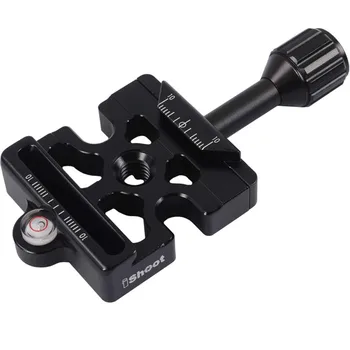 iShoot 3-in-1 Metal Clamp Compatible with Arca-Swiss Fit Quick Release Plate & Manfrotto 200PL 410PL
iShoot 3-in-1 Metal Clamp Compatible with Arca-Swiss Fit Quick Release Plate & Manfrotto 200PL 410PL