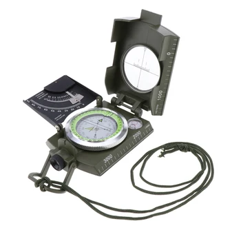 Multifunctional Army Aluminum Alloy Compass Measurer Distance Calculator for Hiking, Camping, Motoring, Boating, Backpacking
Multifunctional Army Aluminum Alloy Compass Measurer Distance Calculator for Hiking, Camping, Motoring, Boating, Backpacking